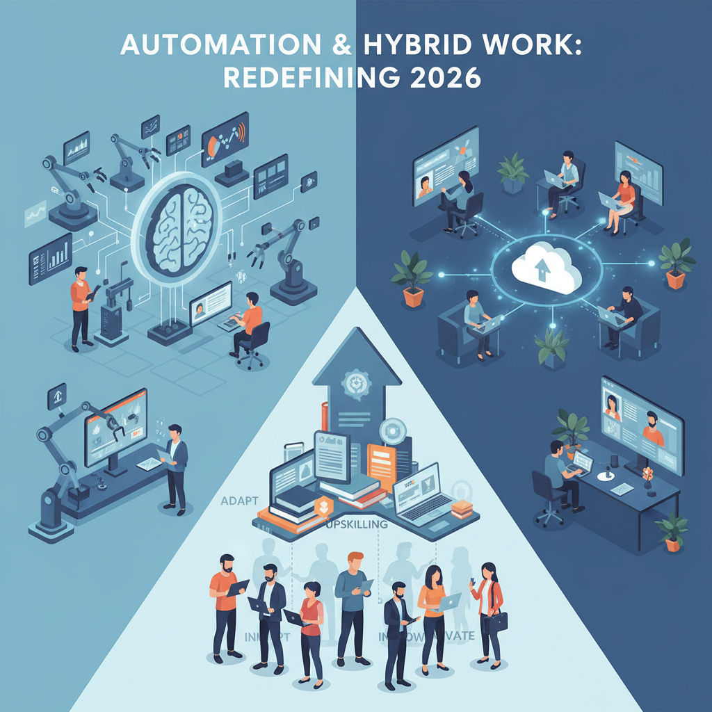 The Great Redefinition: How Automation and Hybrid Work Are Reshaping the 2026 Labor Landscape