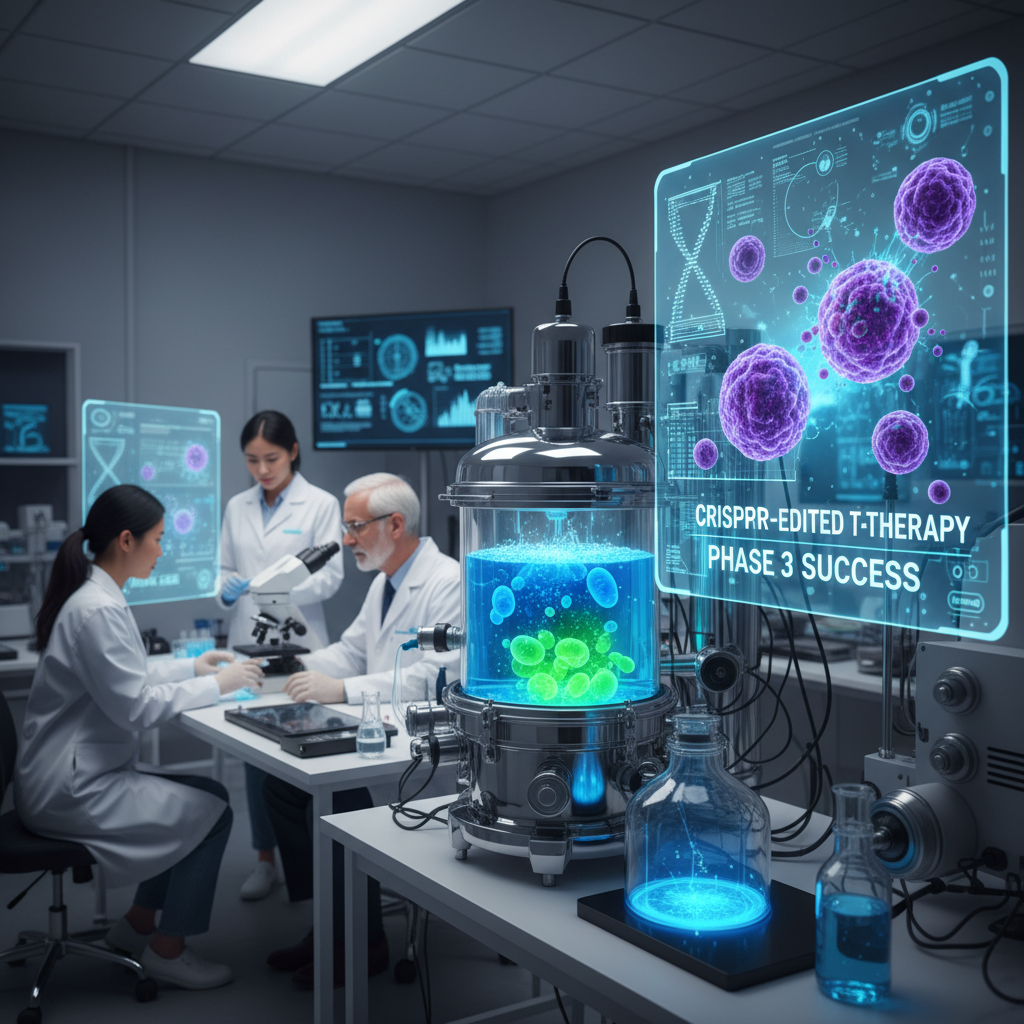 Breakthroughs in CRISPR-Edited T-cells Revolutionize Cancer Immunotherapy