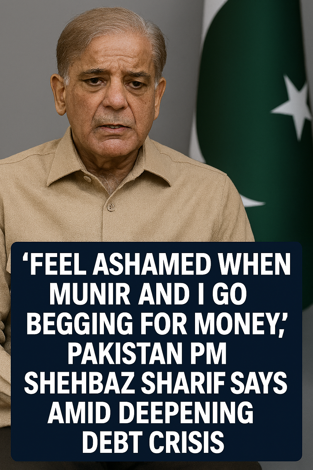 Feel Ashamed When Munir and I Go Begging for Money,’ Pakistan PM Shehbaz Sharif Says Amid Deepening Debt Crisis