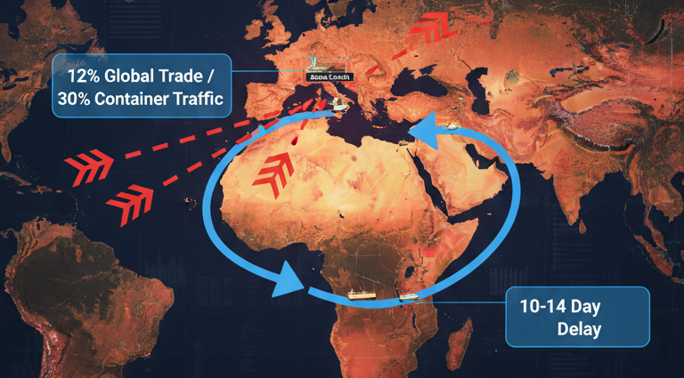 Red Sea Shipping Crisis Intensifies as Middle East Tensions Deepen